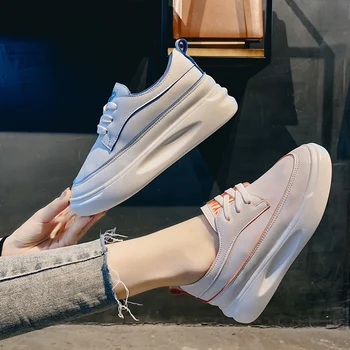 

Cotton Shoes Autumn Women Sneakers Wild Students Korean white Walking Shoes Chaussures Femme E14-62