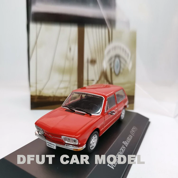 1:43 сплав VW Brasilia 1975 модель автомобиля для детских игрушечных автомобилей оригинальный авторизованный игрушки для детей