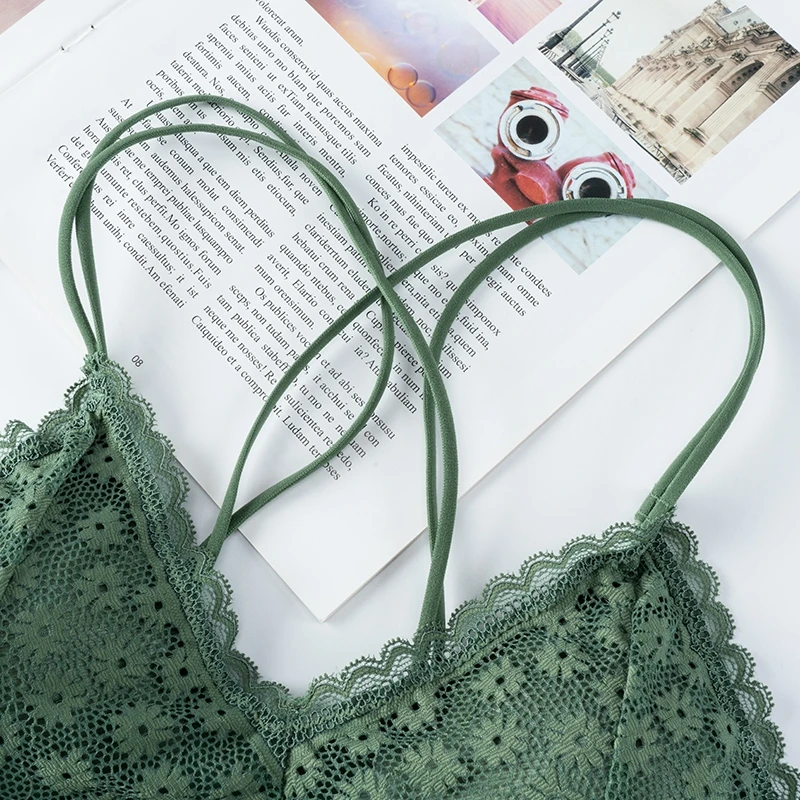 Women Lace Bra Sets Seamless Underwear Backless Vest Sexy Panties Padded Female Intimates Bralette Lingerie Ultrathin Briefs women lingerie set,women underwear set,sexy bra set,bikini swimsuit set