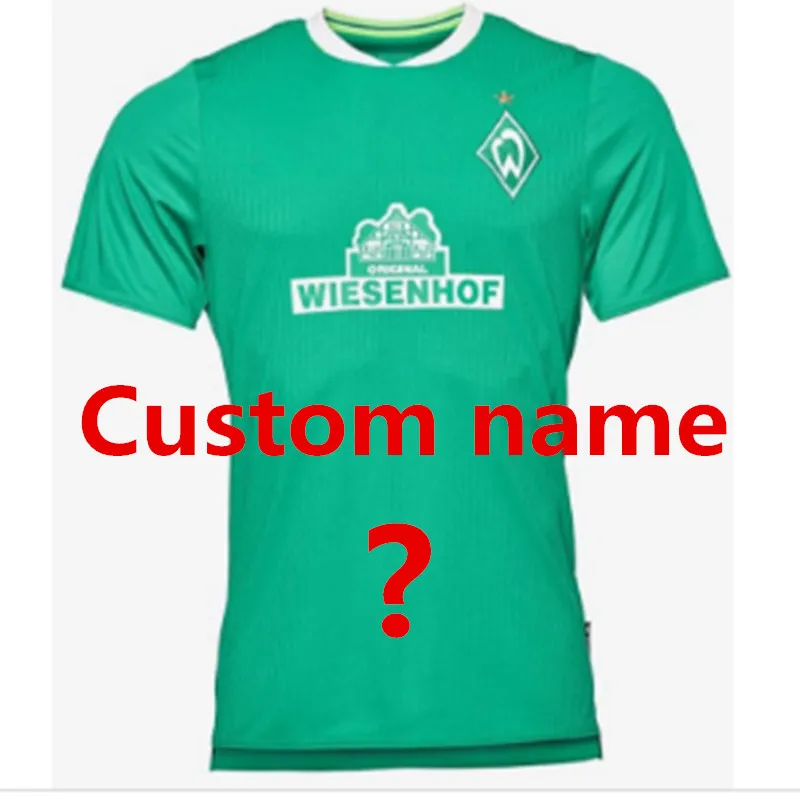 19 20 Таиланд SV Werder Bremen Футбольная Футболка Bremen М. EGGESTEIN OSAKO KLAASSEN pisarro футбольная рубашка - Цвет: shirt