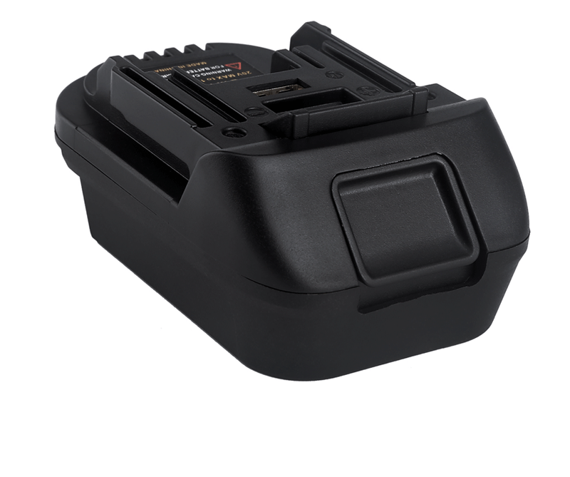 DM18M ABS батарея адаптер для Milwakee 20 В батарея конвертер в Makita 18 в инструмент
