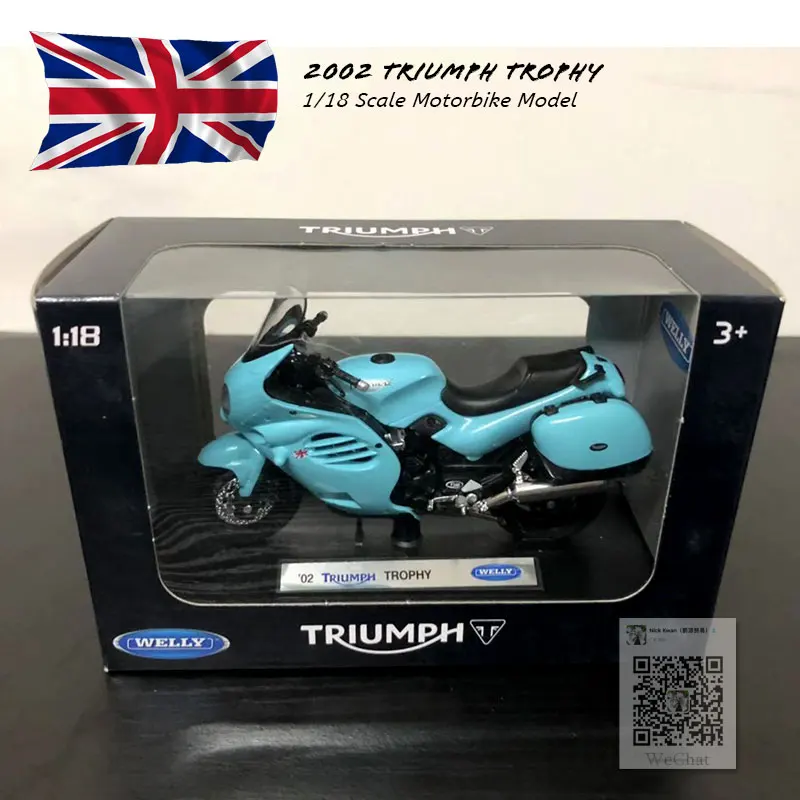 Модель мотоцикла WELLY 1/18 модель металлические игрушки для коллекции подарок
