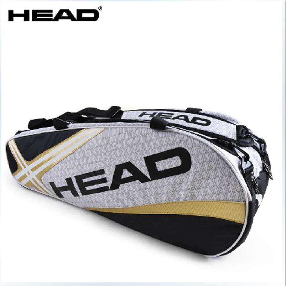 HEAD Bolsa de tenis Original para hombre, mochila con compartimento para  zapatos, 6 raquetas paleteros padel
