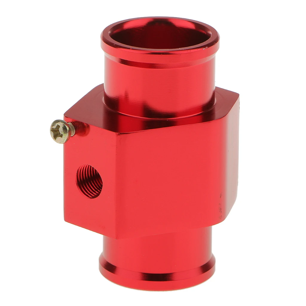 

Car Water Temperature Table Sensor Gauge Radiator Hose Joint Pipe 32mm Red