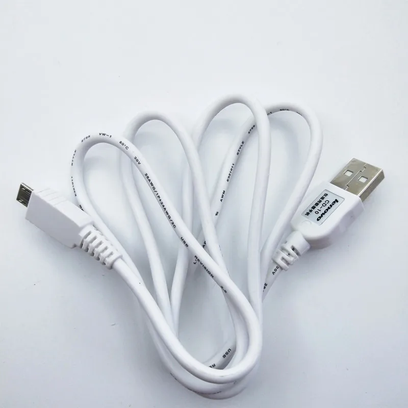 Lenovo Зарядное устройство кабель 2A 100 см кабель передачи данных Micro-usb для lenovo Vibe P2 P1 K5 Spelen S5 Pro K6 a536 K3 Примечание p780 S5830 K320t - Цвет: Белый