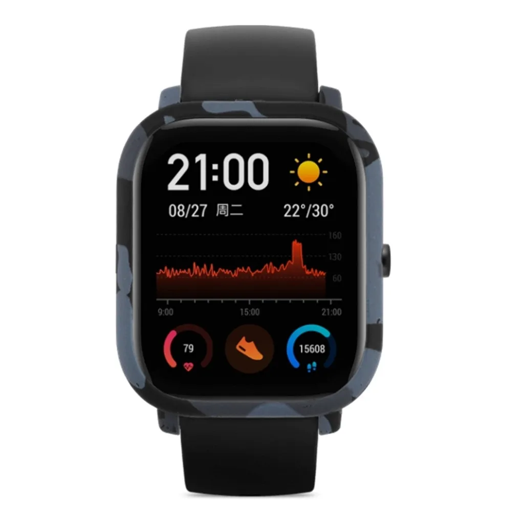 Окрашенный чехол из поликарбоната для Xiaomi Huami Amazfit GTS протектор для часов чехол замена защитная крышка оболочка Спорт Смарт Wacth 19Nov