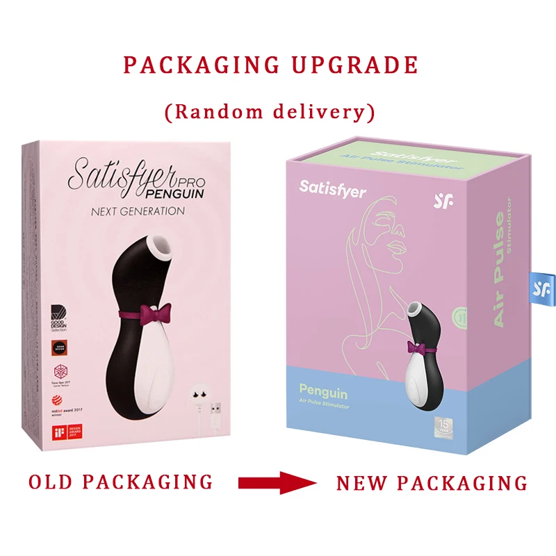 satisfyer Pro Penguin suck Clit Stimulation G spot Silicone Vibration Nipple Sucker Erotic Cartoon Adult Sex toy vibrator woman 6