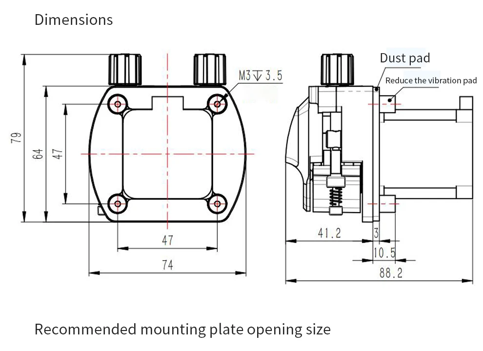 Kamoer kcm 12 v24 v mini bomba