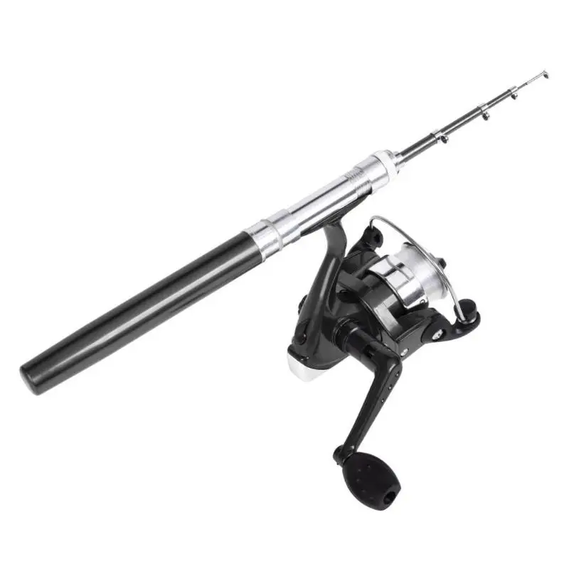 Hot Sale Rod Combo Classic Delicate Telescopic Mini Pen Shaped Fishing Pole Rod with Reel Ice River Fishing Tackle Hot Sale Rod Combo Classic Delicate Telescopic Mini Pen Shaped Fishing Pole Rod with Reel Ice River Fishing Tackle