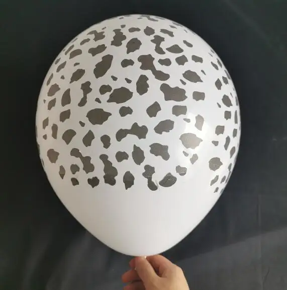 white dot 30 шт. 5/10/12-дюймовый темно-зеленый шар Круглые латексные шарики День Рождения украшения для взрослых гелиевые шары свадебные принадлежности - Цвет: white dot