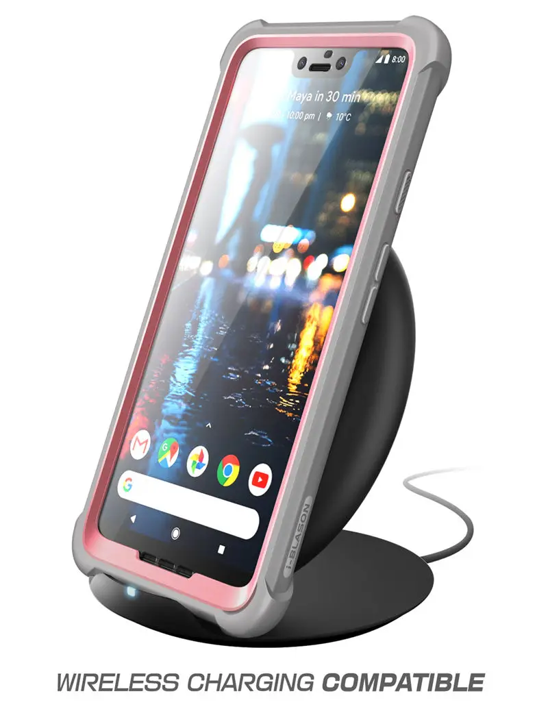 I-BLASON для Google Pixel 3 XL чехол серии Ares полный корпус Прочный Прозрачный бампер чехол со встроенной защитной пленкой для Pixel 3XL