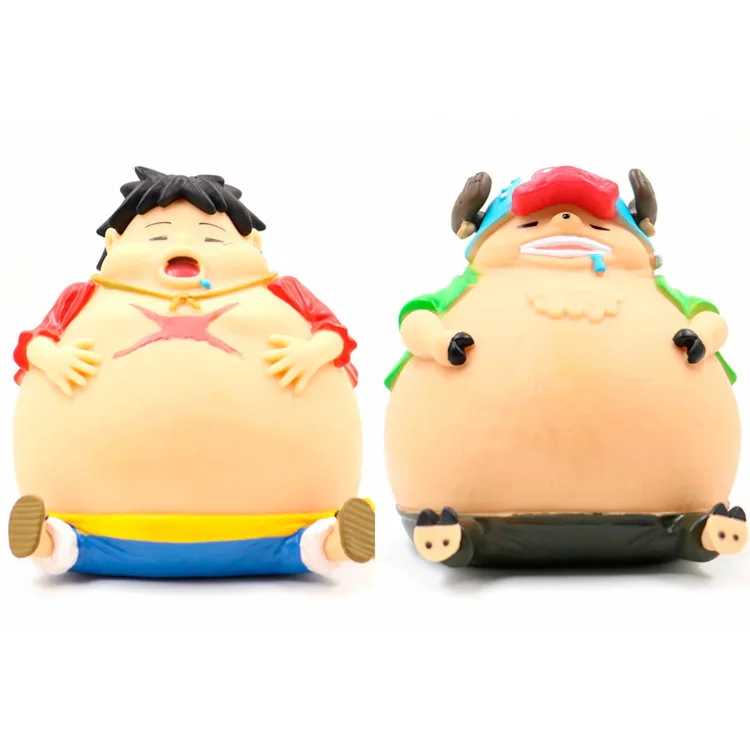 One Piece \ Navigation Huge Version Fat Luffy Gismo Drooling Coin Bank Savings Bank Decoration Garage Kit