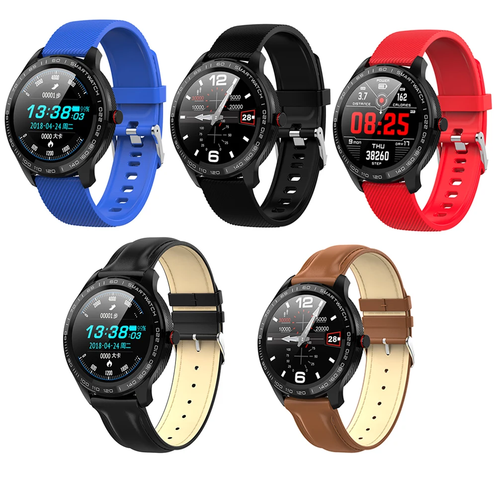 

L9 Smart Watch Men ECG+PPG Heart Rate Blood Pressure oxygen Monitor IP68 Waterproof Bluetooth Smartwatch VS L5 L7 L8