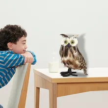 Имитация Сова садовый декор перо газон пена фигурка орнамент двор дома украшение сова фигурка подарок GRS