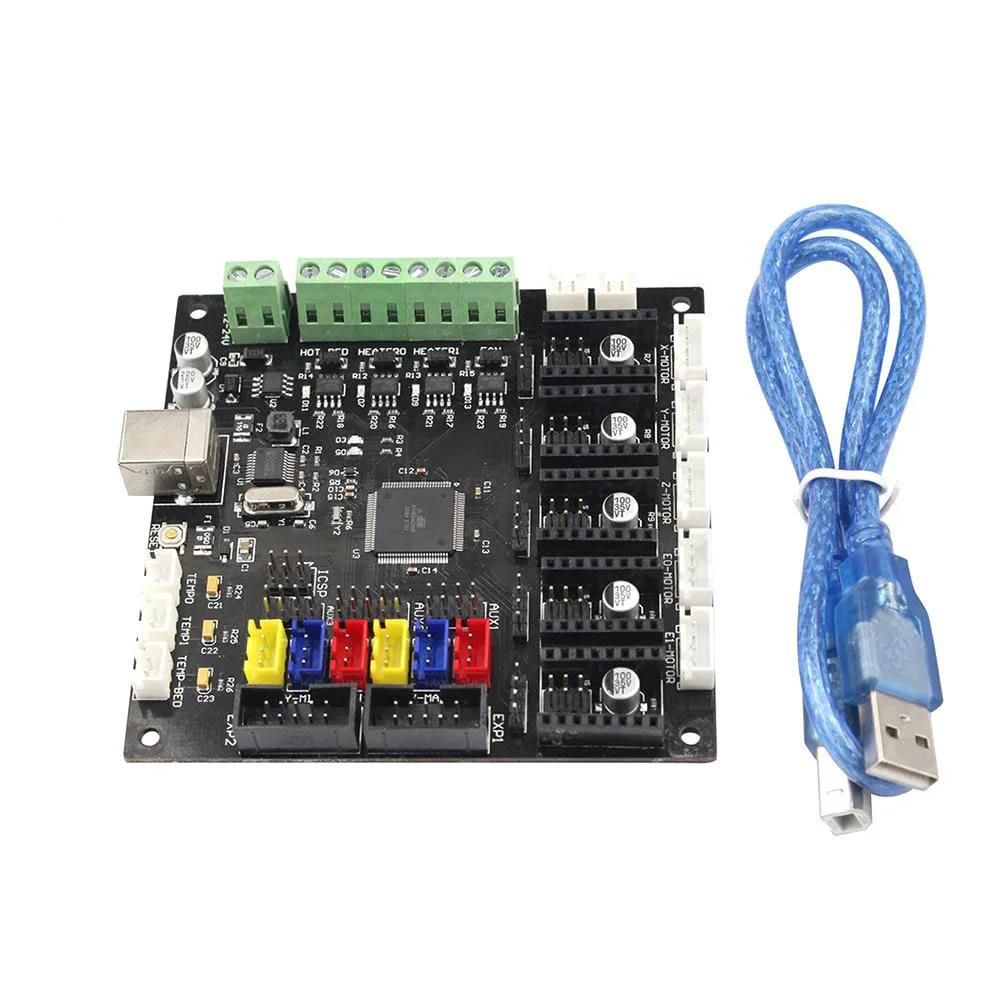 Материнская плата для 3D-принтера KFB2.0 плата контроллера Ramps1.4/Mega2560 R3 a4988/DRV8825/TMC2100 Reprap Mendel I3 Kossel KFB 2,0