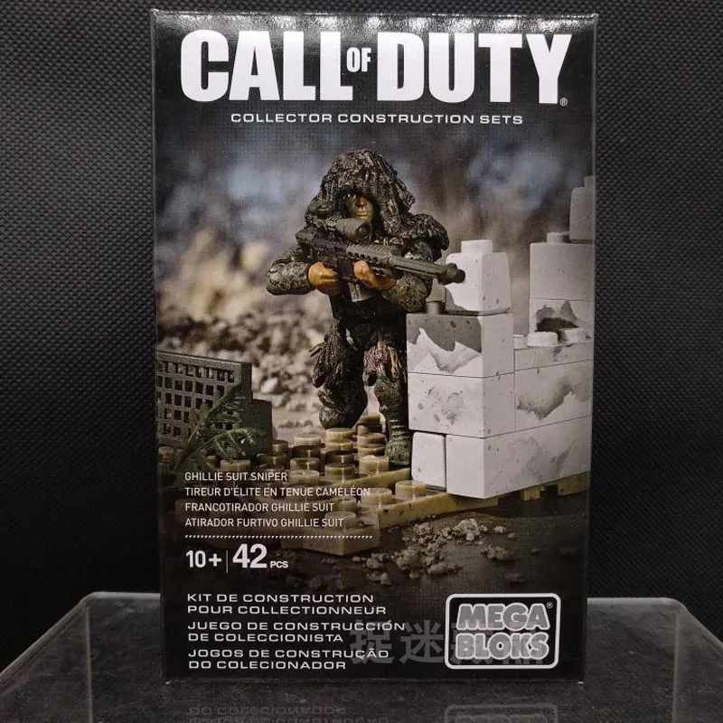Мега блокс Call of Duty одиночный игрок сцена пакет фигурки строительные блоки