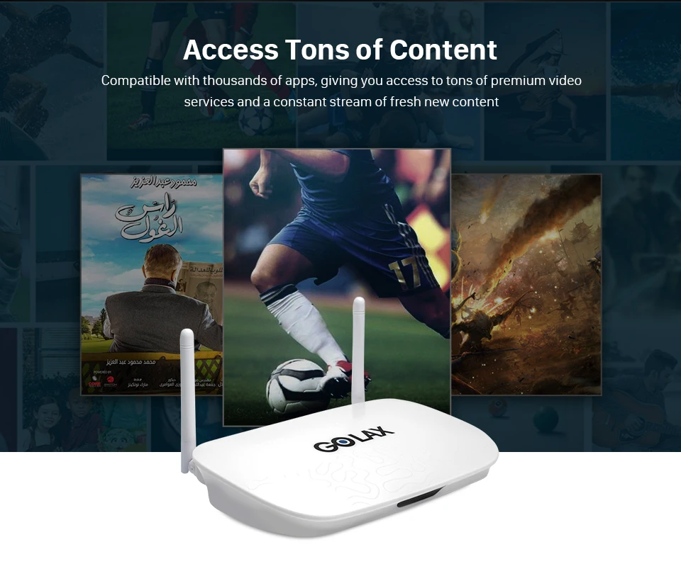 Golax M3 Android tv Box Android 7,1 4K HD 3D 2,4G WiFi USB2.0 Amlogic S905W четырехъядерный медиаплеер 1 Гб ram 8 Гб rom Smart tv Box
