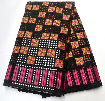 

African Swiss Voile Lace High Quality swiss voile lace in switzerland Nigeria Tulle Cord Lace Fabric for party dress