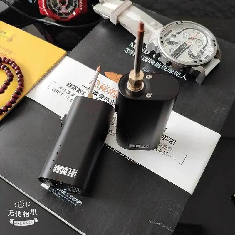 Фото Электрический паяльник 5 В беспроводной для зарядки портативный с USB инструмент Электрический паяльник 5 В беспроводной для зарядки портативный с USB инструмент