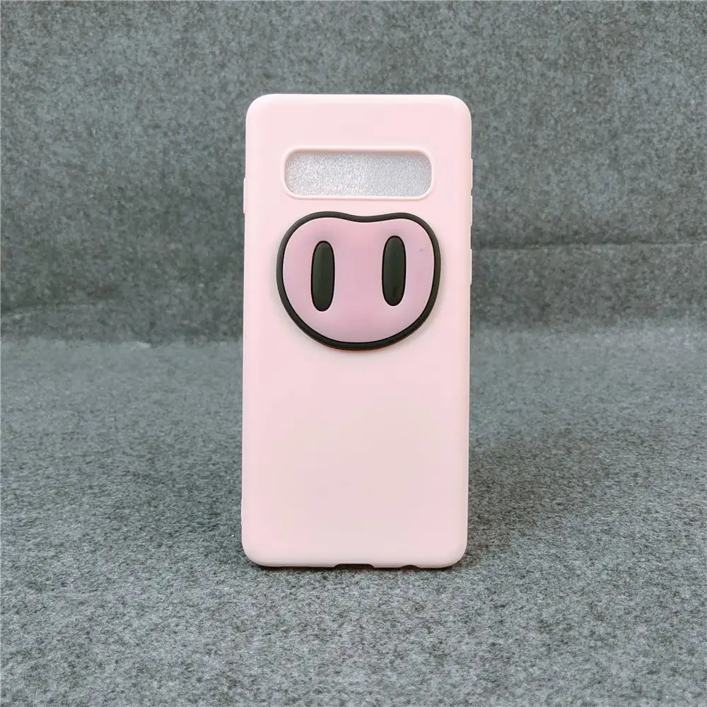 Мультяшный чехол конфетного цвета для samsung S10 S10E S10 PlUS M10 M20 M30 Мягкий силиконовый чехол из ТПУ
