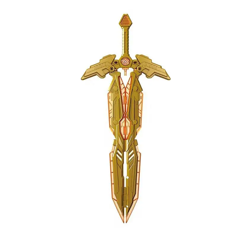 

Transformation Tianyuan power combination big sword giant spirit weapon special code PVC Figure toys for children Model
