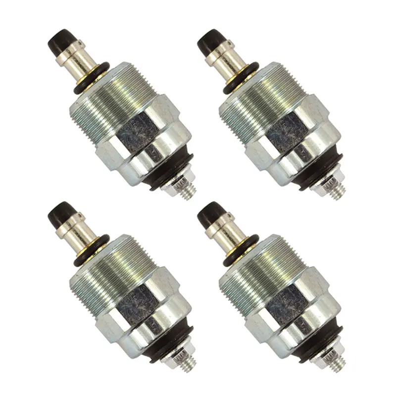 4PCS 146650 1320 Diesel Fuel Shut Off Solenoid Valve Fits For Cummins