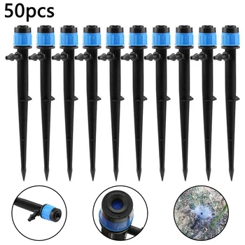 

Watering Irrigation Sprinkler Nozzle Plastic Blue 15mm*13cm Lawn Gardening