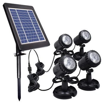 

LED Pool Lights Waterproof Solar Powered Garden Pond Light Pathway Walkway Lawn Backyard Lighting Outdoor Security LandscapeLamp