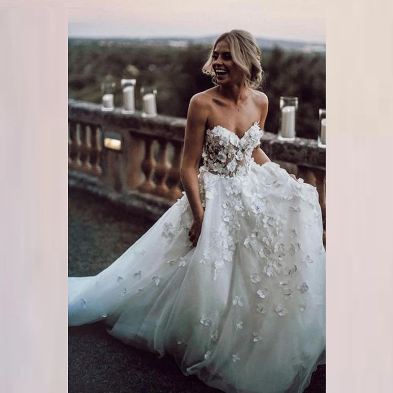 Corset bodice wedding dress Clearance