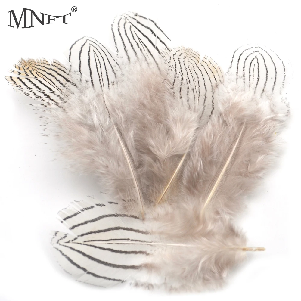 

MNFT 50PCS Natural Feather Flies Wing Fly Tying Materials Fishing Material