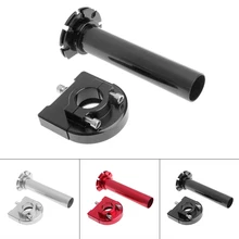 Рукоятка управления дроссельной заслонкой на руле ручка акселератора из алюминиевого сплава акселератор черный/красный/серебристый