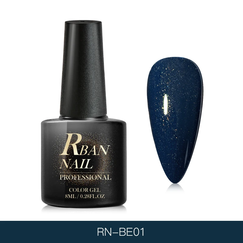 S08367 RBAN NAIL 8 мл цветной УФ-гель голографический Блеск Блестки полуперманентный впитывающий Гель-лак для нейл-арта лак для маникюра дизайн - Цвет: S08367
