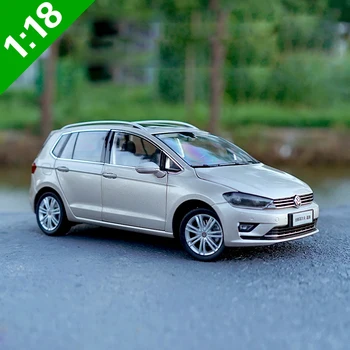 

1:18 High Meticulous VW GOLFSportsvan Alloy Model Car Static Metal Model Vehicles With Original Box