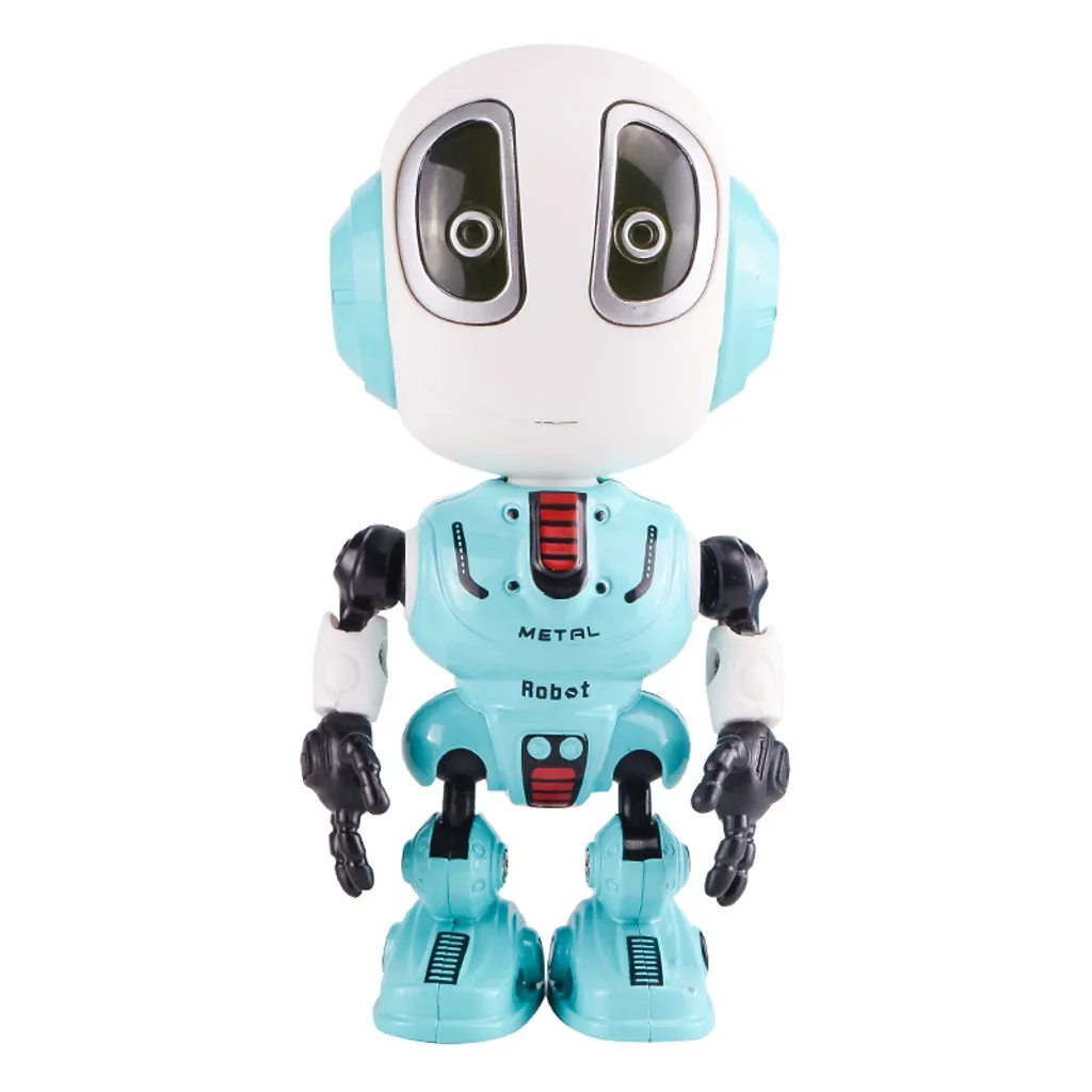 Игрушка-робот, умные говорящие игрушки, интерактивные голосовые управляемые Сенсорные игрушки, подарок для мальчиков и девочек, интерактивные игрушки, фигурка собаки, PH - Цвет: Blue