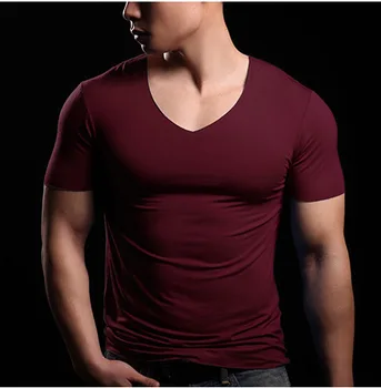 

Short-sleeved T-shirt 2019 summer new men's half-sleeved shirt Slim trend summer clothes men's clothing