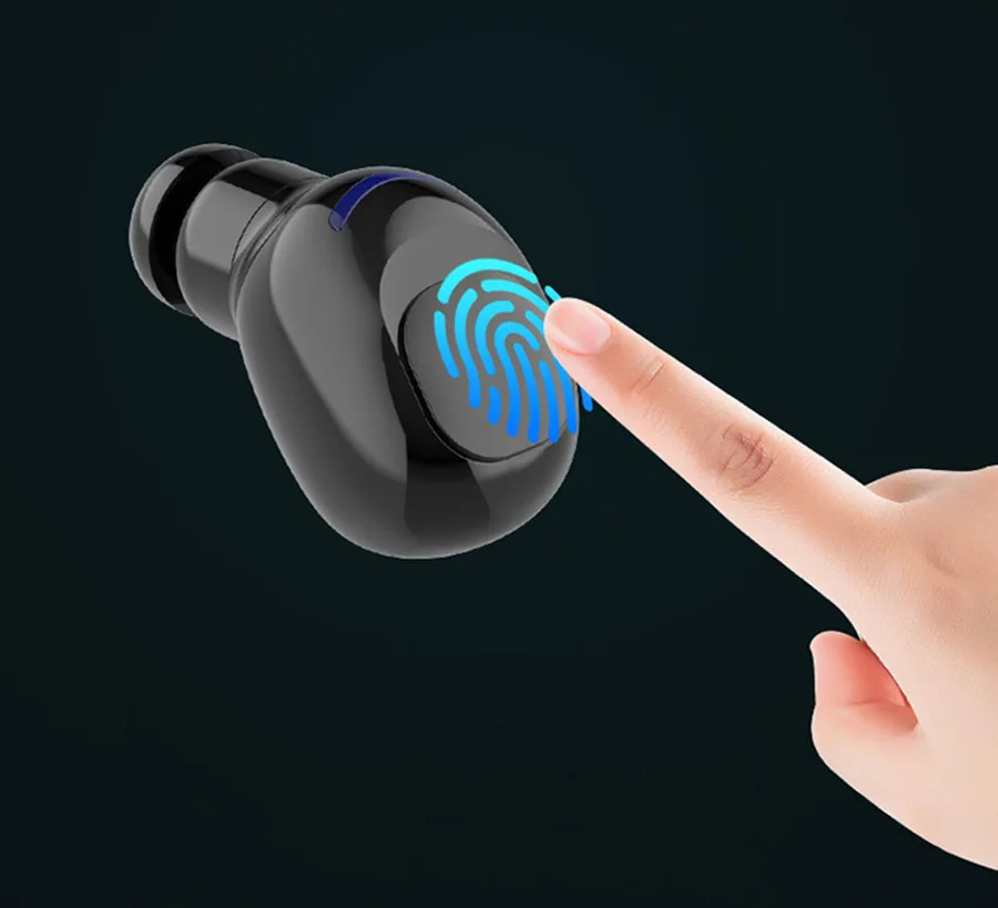 Bluetooth 5,0, настоящие беспроводные наушники, Bluetooth наушники, светодиодный цифровой дисплей, спортивные наушники, игровая гарнитура с микрофоном, зарядная коробка