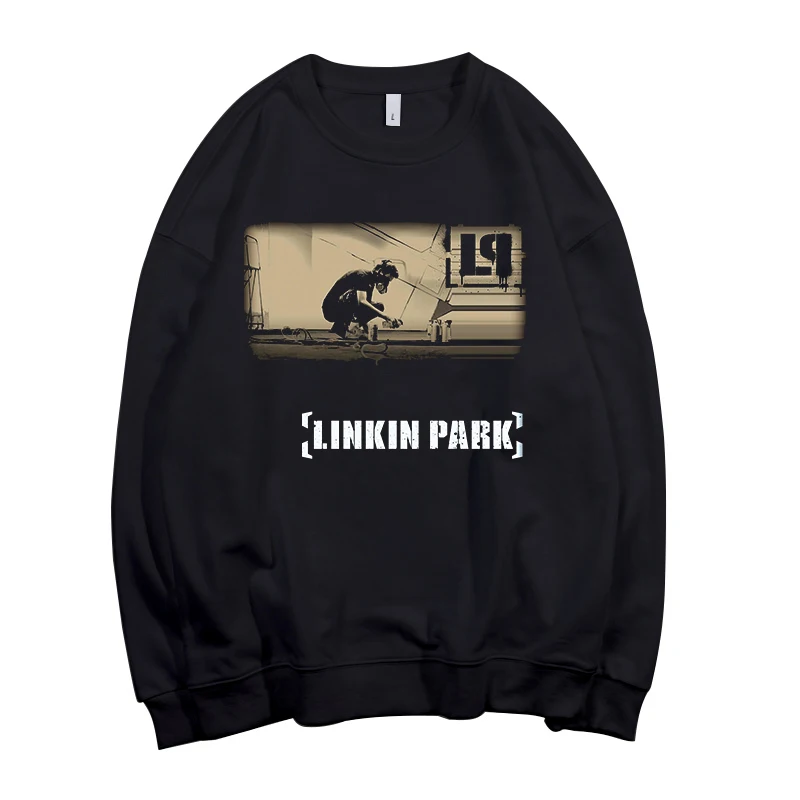 8 дизайнов Linkin Park fans Rocker Pollover Толстовка Поп Рок толстовка панк sudadera уличная флисовая верхняя одежда тяжелый металл