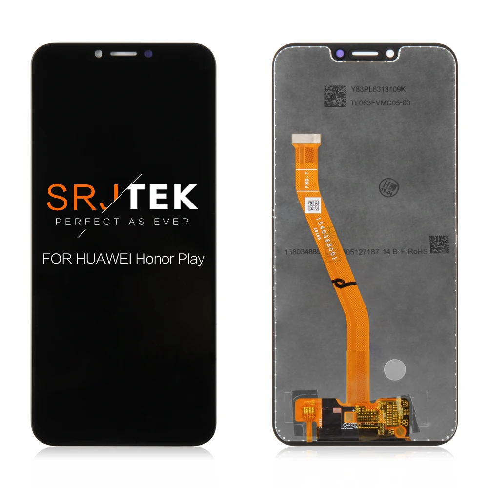 

NEW 6.3" For Huawei Honor Play LCD Touch Screen Glass Panel Replacement Parts For Huawei Honor Play Display Sensor Frame COR-L29