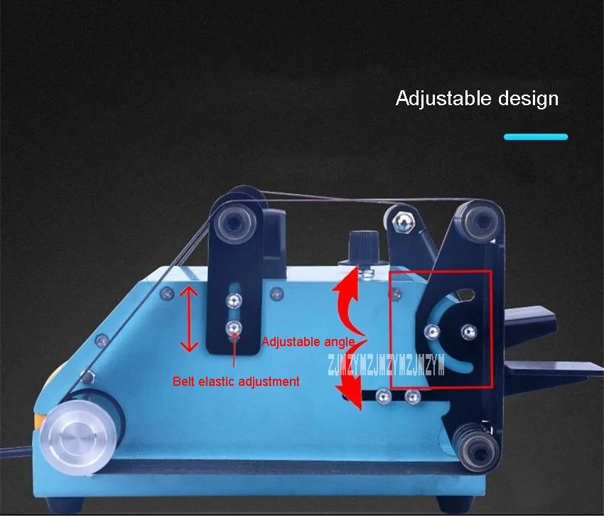 Настольный двухосевой ленточный станок, Электрический ленточный шлифовальный станок, шлифовальный станок, бытовой ленточный шлифовальный станок, 220 В, 950 Вт