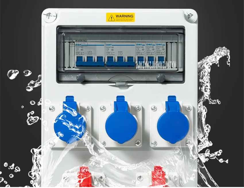 Plastic Distribution Box Industry Distributor Box Wall Hanging Combined Socket Box Construction Plant Maintenance Box Switch Box