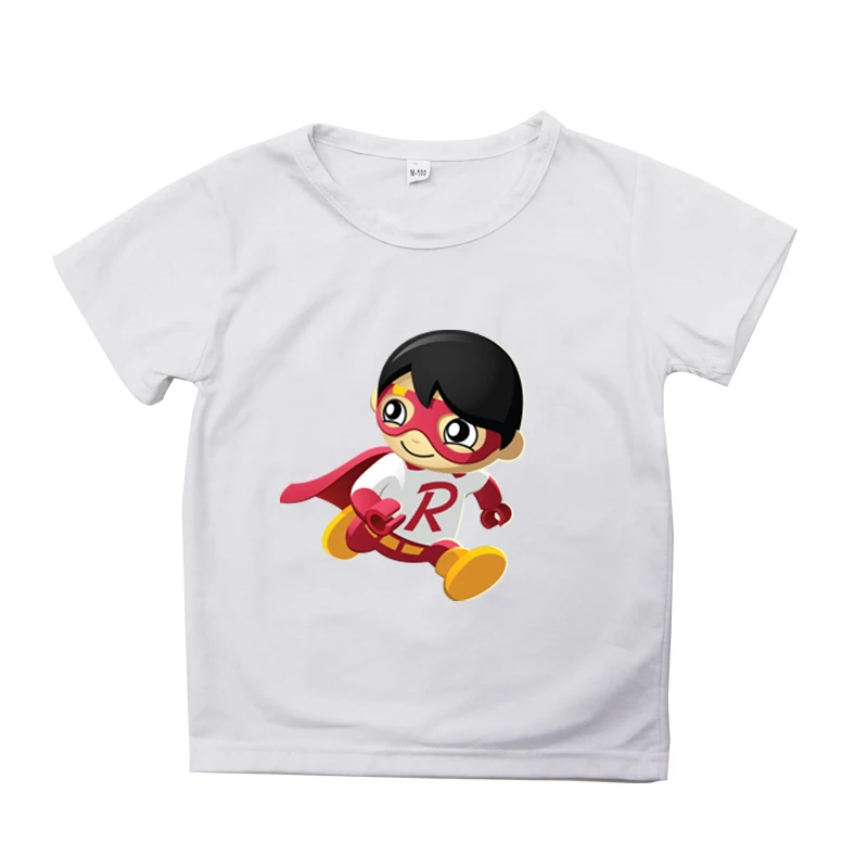 Ryan toys review camiseta; детская футболка; летние футболки с короткими рукавами; топы унисекс; футболки; костюм; Футболка с принтом «странные вещи»; disfraz