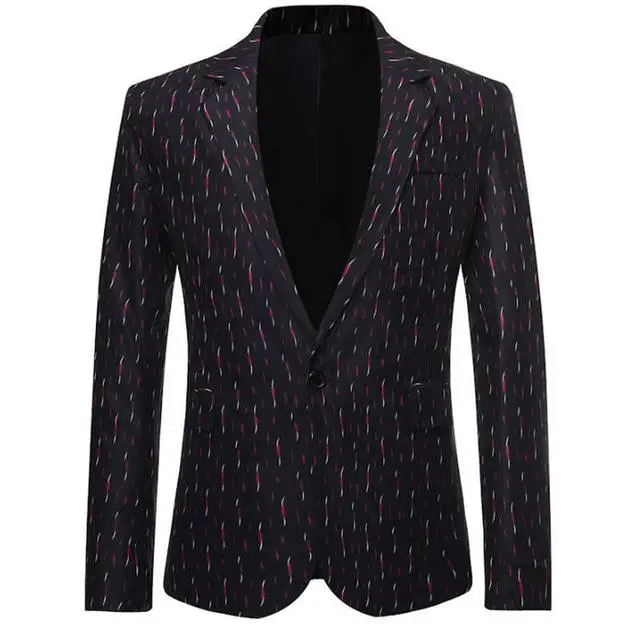 hombres abrigos Slim Ternos para Homens Terno Casamento Masculino Traje Festa формальный hacer Negcio chaqueta dos homens - Цвет: X8806 black