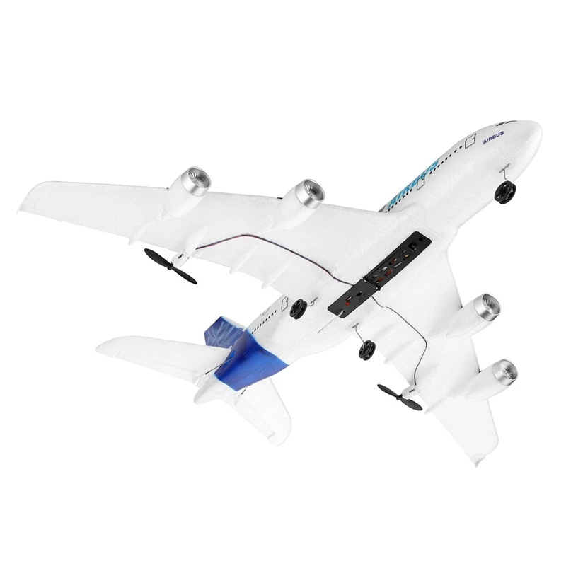 WLtoys детский пульт дистанционного управления A120 авиалайнер двойной двигатель сильный двигатель дистанционного управления Самолет A380 три канала lik
