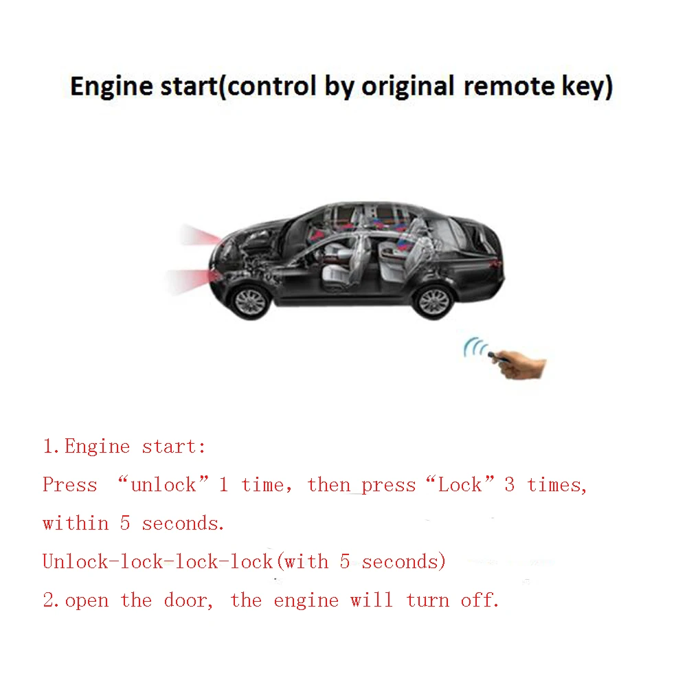 Автомобильный двигатель Дистанционное включение выключение системы для Mercedes Benz E Class W212 W211 управление с помощью пульта дистанционного ключа, чтобы согревать или охладить вас автомобиль