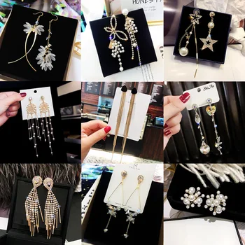 

30 Pairs/lot fashion women earrings lot top quality jewelry earrings wholesale 201031-09