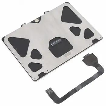 

Tablet Touchpad Tablet Part Silver Trackpad for Macbook Pro A1286 2009 2010 2011 2012 + Flat Cable computer cable adaptors