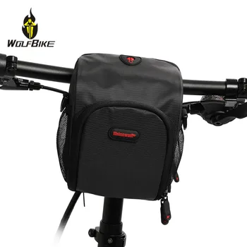 

Waterproof Bike Bag Handlebar Rainproof Phone Mobile Pocket 1.5L Handbag Cycling Riding Outdoor Sports Bicycle Messenger Bags