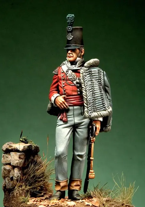 1/32 Смола Модель Строительный комплект фигурка Штурмовик