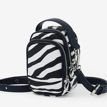 

NEW Luxury Zebra Pattern Handbags Female Bag Crossbody Capacity Shoulder Bag Ladies Messenger Bag Casual Tote Bag
