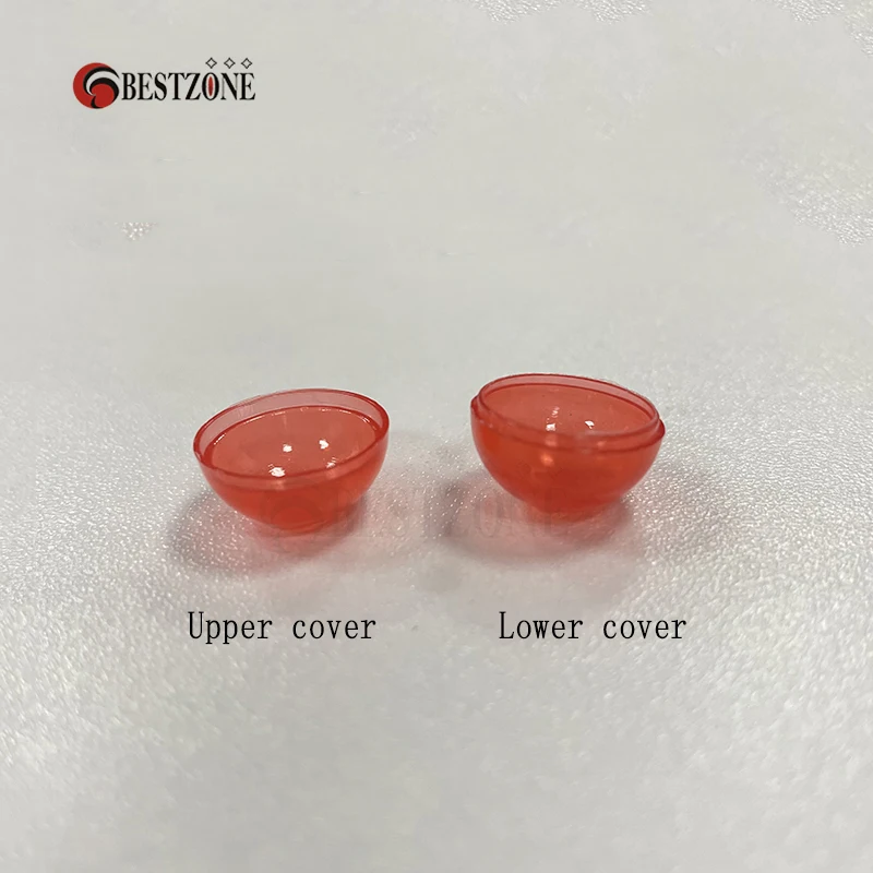 Very Small Mini Tiny 20Pcs 10.7MM 0.42Inch Caliber Empty Plastic Paintball Capsule Toys Round Ball Eggshell 5